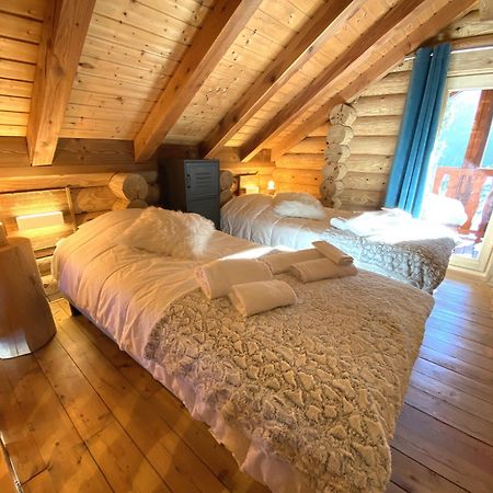 L'Oursblanc Chalet En Rondins La Bresse Eksteriør bilde