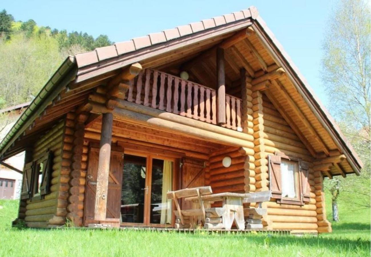 L'Oursblanc Chalet En Rondins La Bresse Eksteriør bilde