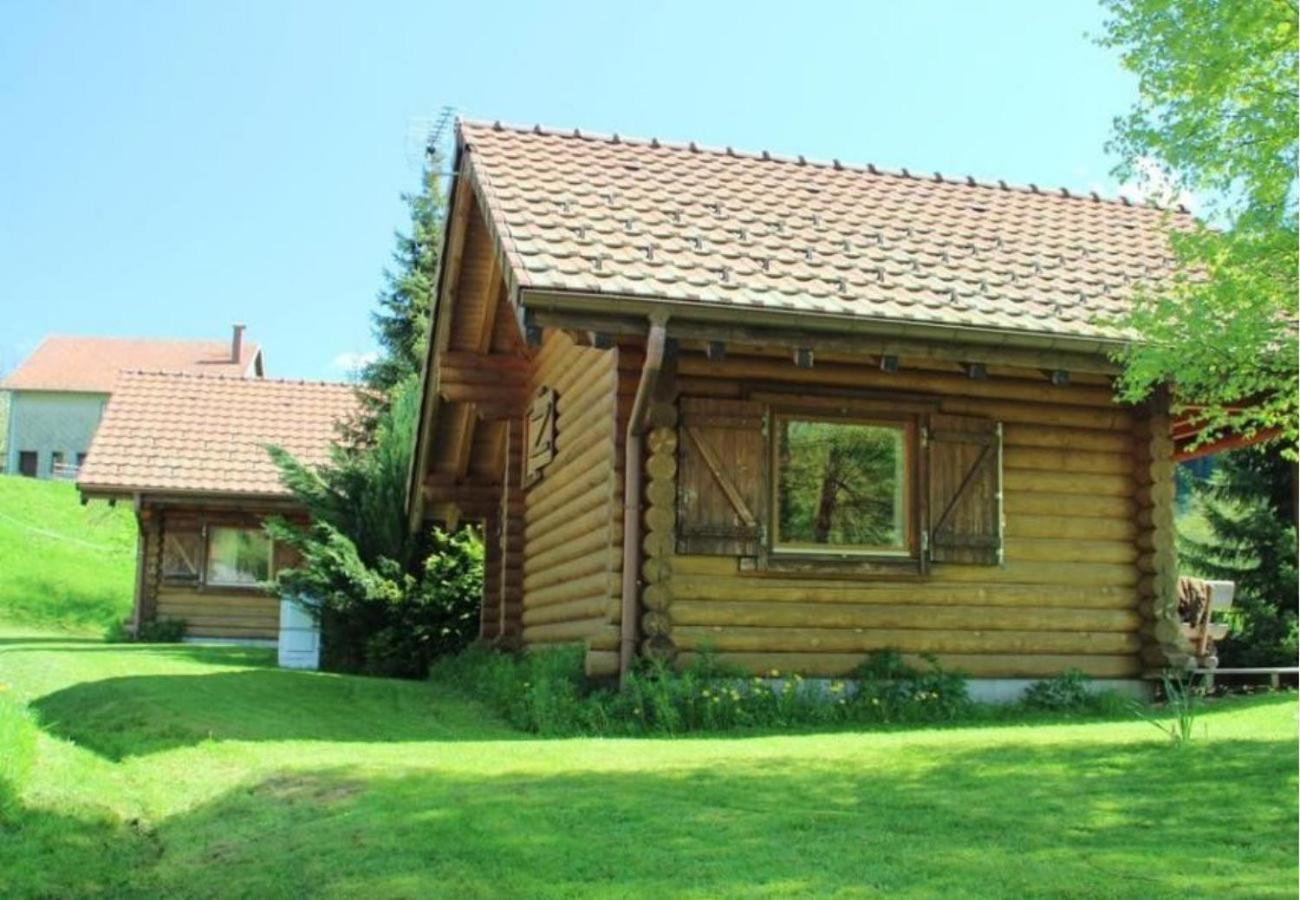 L'Oursblanc Chalet En Rondins La Bresse Eksteriør bilde