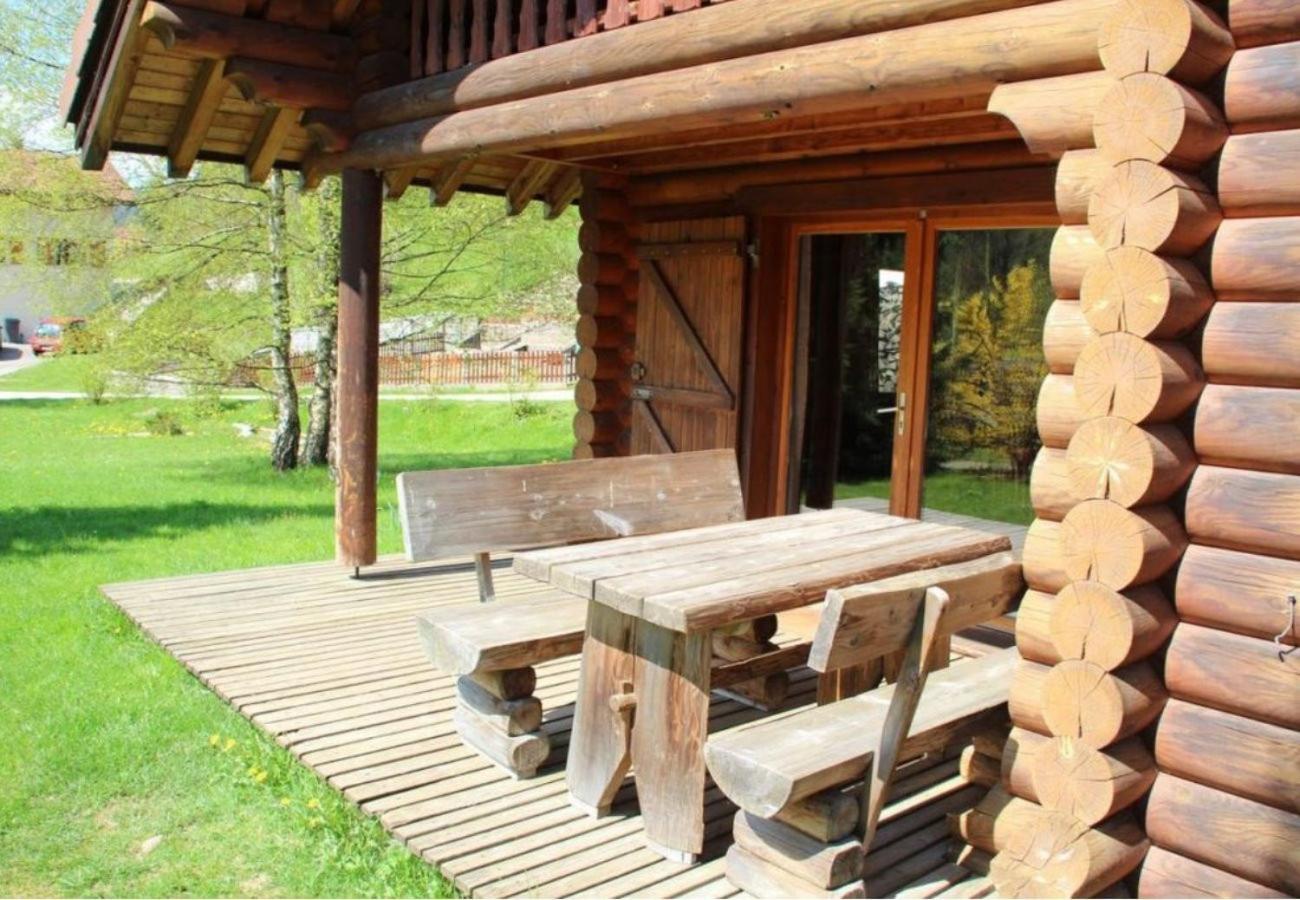 L'Oursblanc Chalet En Rondins La Bresse Eksteriør bilde