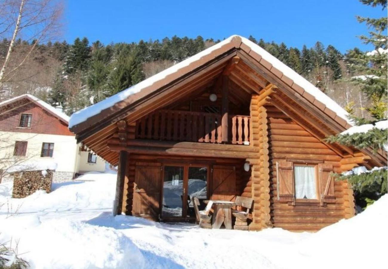 L'Oursblanc Chalet En Rondins La Bresse Eksteriør bilde