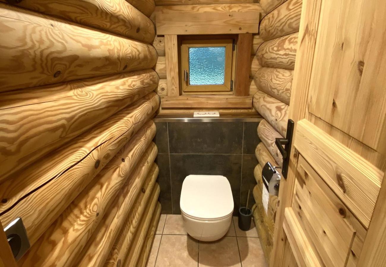 L'Oursblanc Chalet En Rondins La Bresse Eksteriør bilde