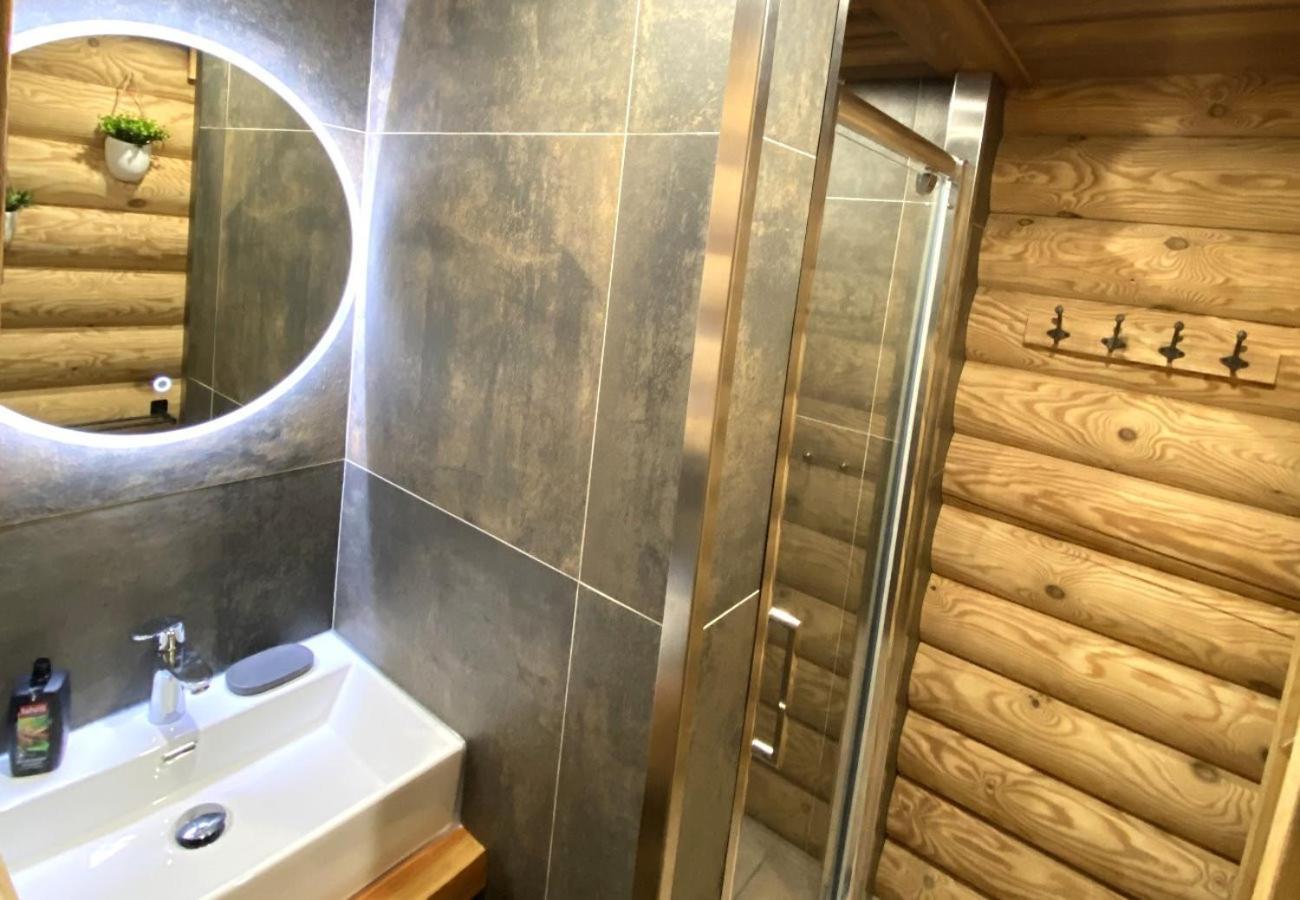 L'Oursblanc Chalet En Rondins La Bresse Eksteriør bilde