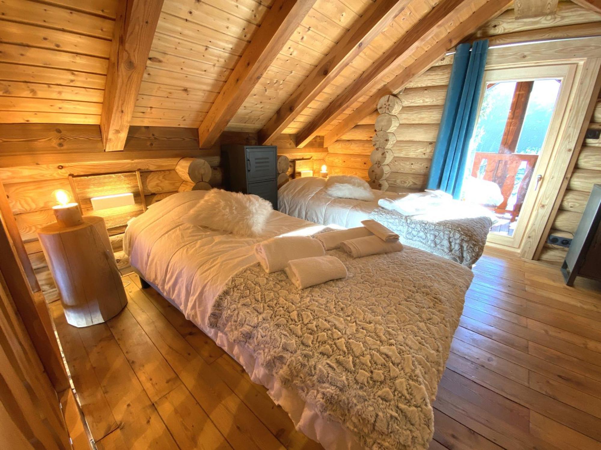 L'Oursblanc Chalet En Rondins La Bresse Eksteriør bilde