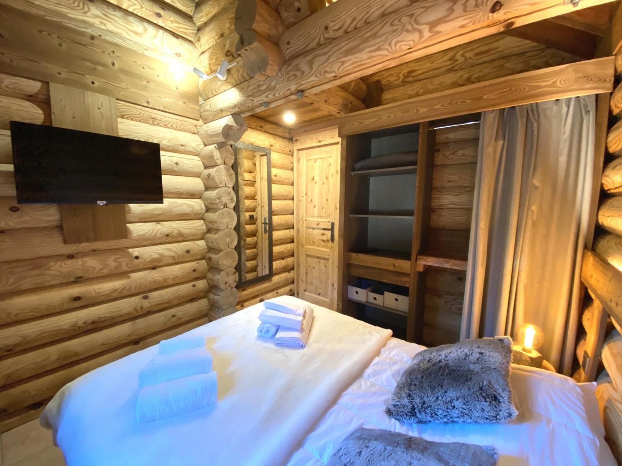 L'Oursblanc Chalet En Rondins La Bresse Eksteriør bilde